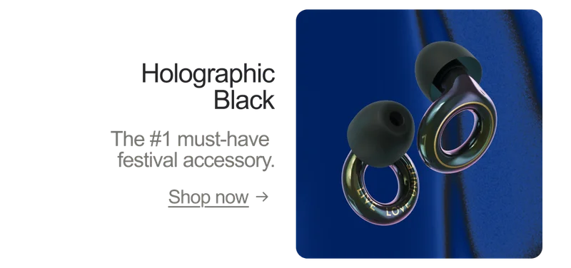 Tomorrowland x Loop Experience 2TM Holographic Black