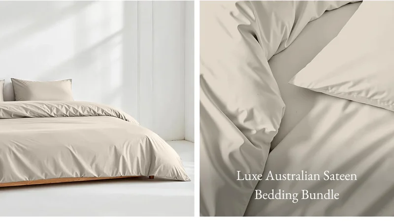 Luxe Australian Sateen Bedding Bundle
