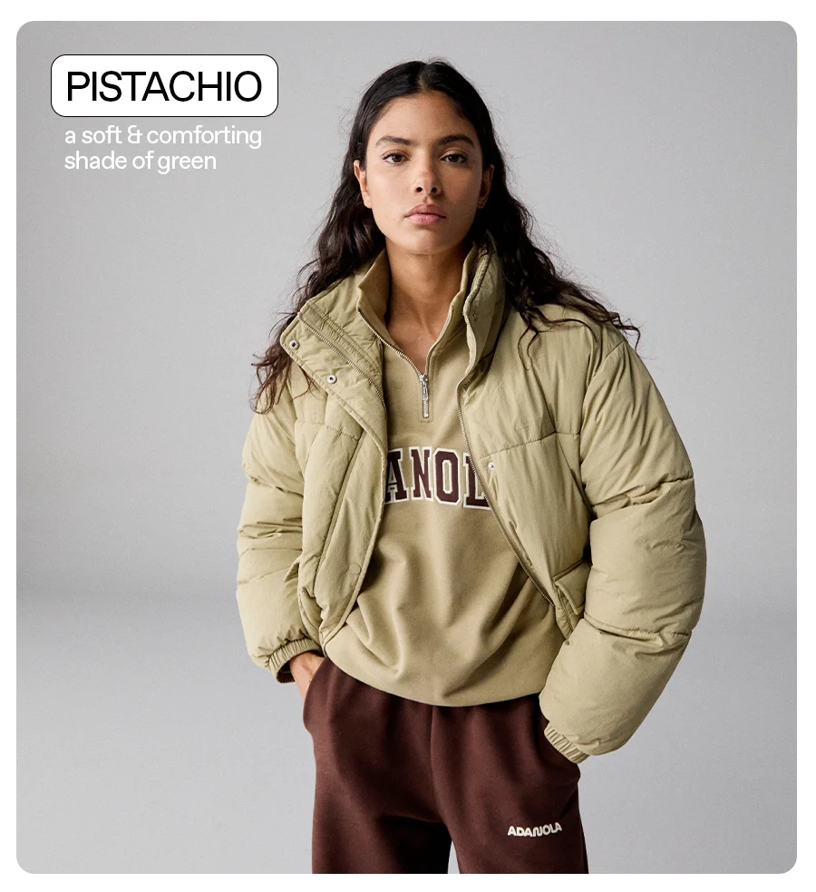 Pistachio: A soft & comforting shade of green