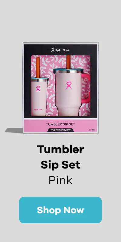 Tumbler Sip Set Pink | Shop Now