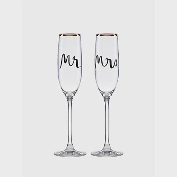 Wedding Party Flute Pair