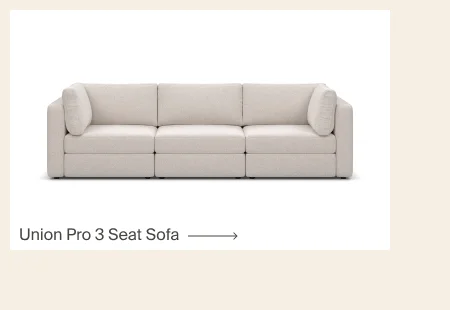 Union Pro 3 Seat Sofa