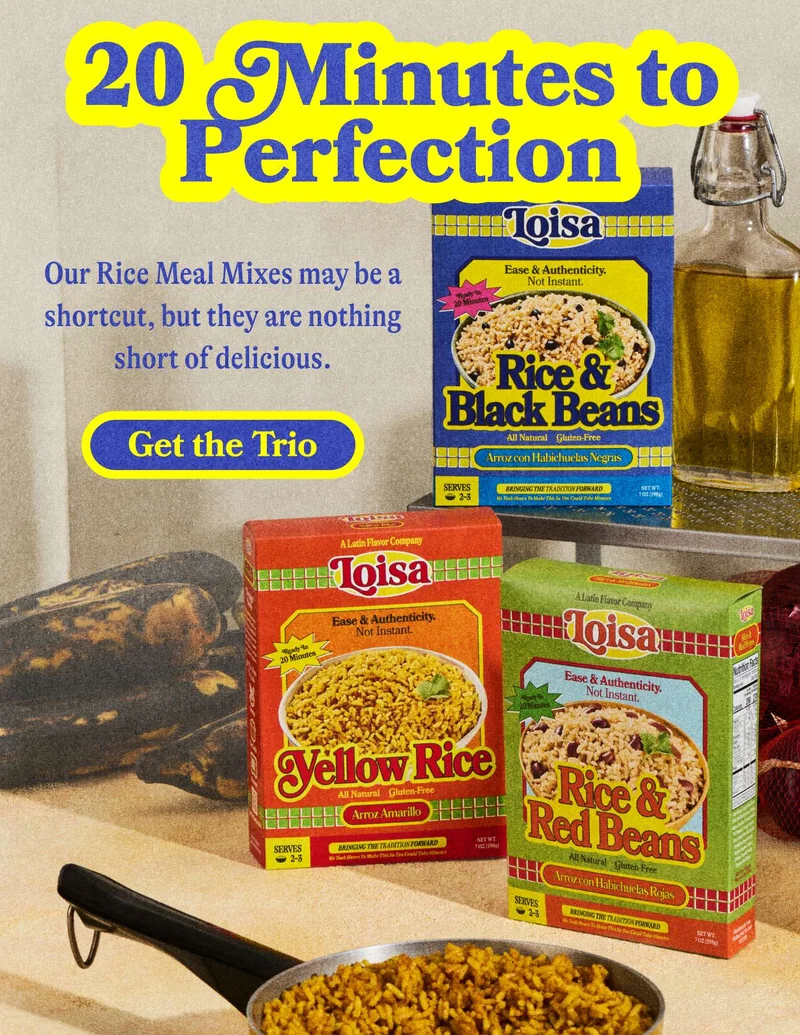20 Minutes To Perfection Our Rice Meal Mixes may be a shortcut, but they are nothing short of delicious. GET THE TRIO