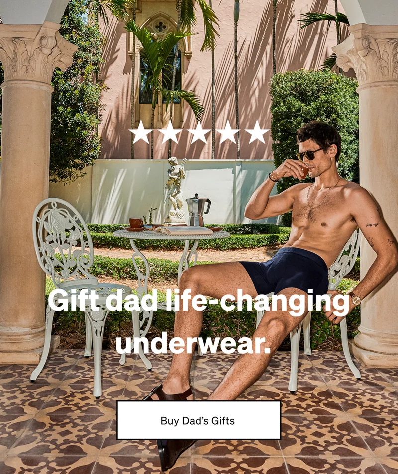 Gift dad life-changing underwear.
