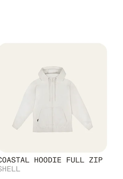 Coastal Hoodie Full Zip