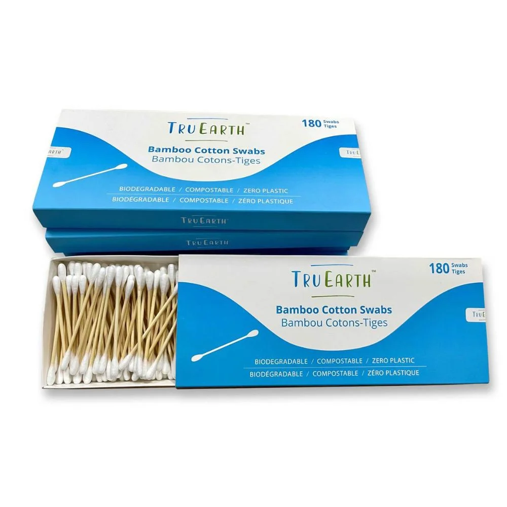 Image of Tru Earth Cotton Swabs - 180 count