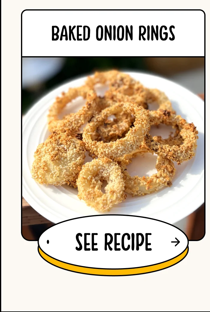 Baked Onion Rings. See Recipe.