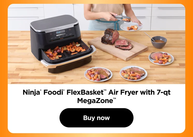 Ninja® Foodi® FlexBasket™ Air Fryer with 7qt MegaZone™