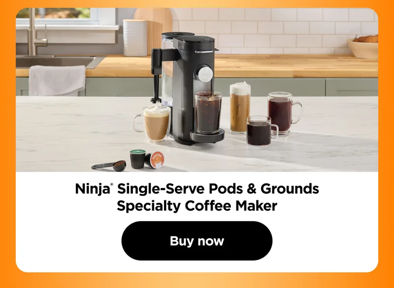 Ninja® Single-Serve Pods & Grounds Specialty Coffee Maker
