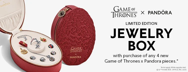 Game of Thrones x Pandora Jewelry Box