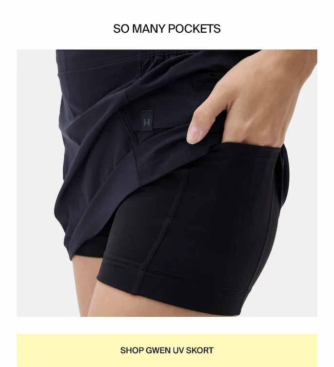 Shop GwenUV Skort in Black