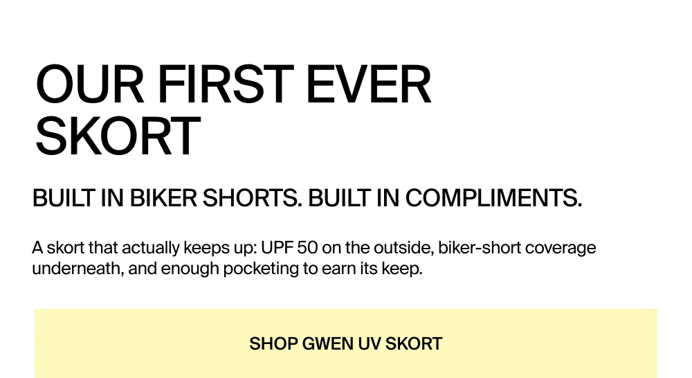 Shop GwenUV Skort in Bisou