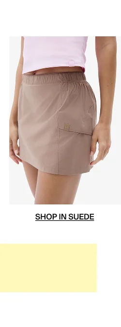 Shop GwenUV Skort in Suede