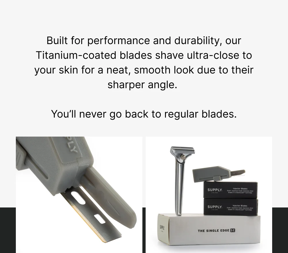 You'll never go back to regular blades.