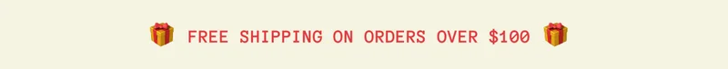Free Shipping On Orders Over $100
