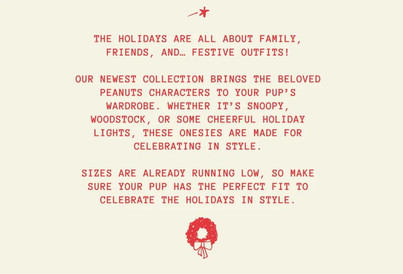 The holidays are all about family, friends, and… festive outfits!