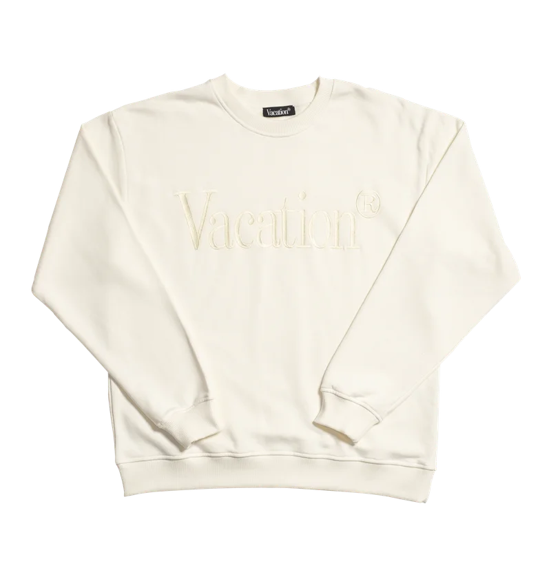 Image of Vacation® White Crewneck Sweatshirt