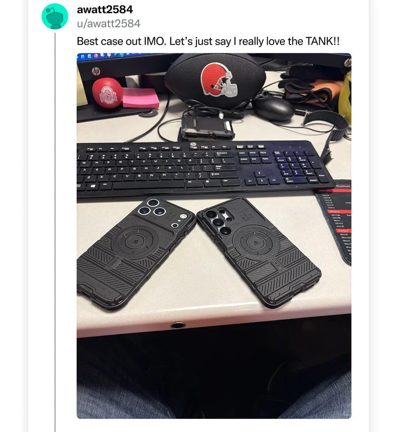 u/awatt2584 on Reddit: "Best case out IMO. Let's just say I really love the TANK!!"