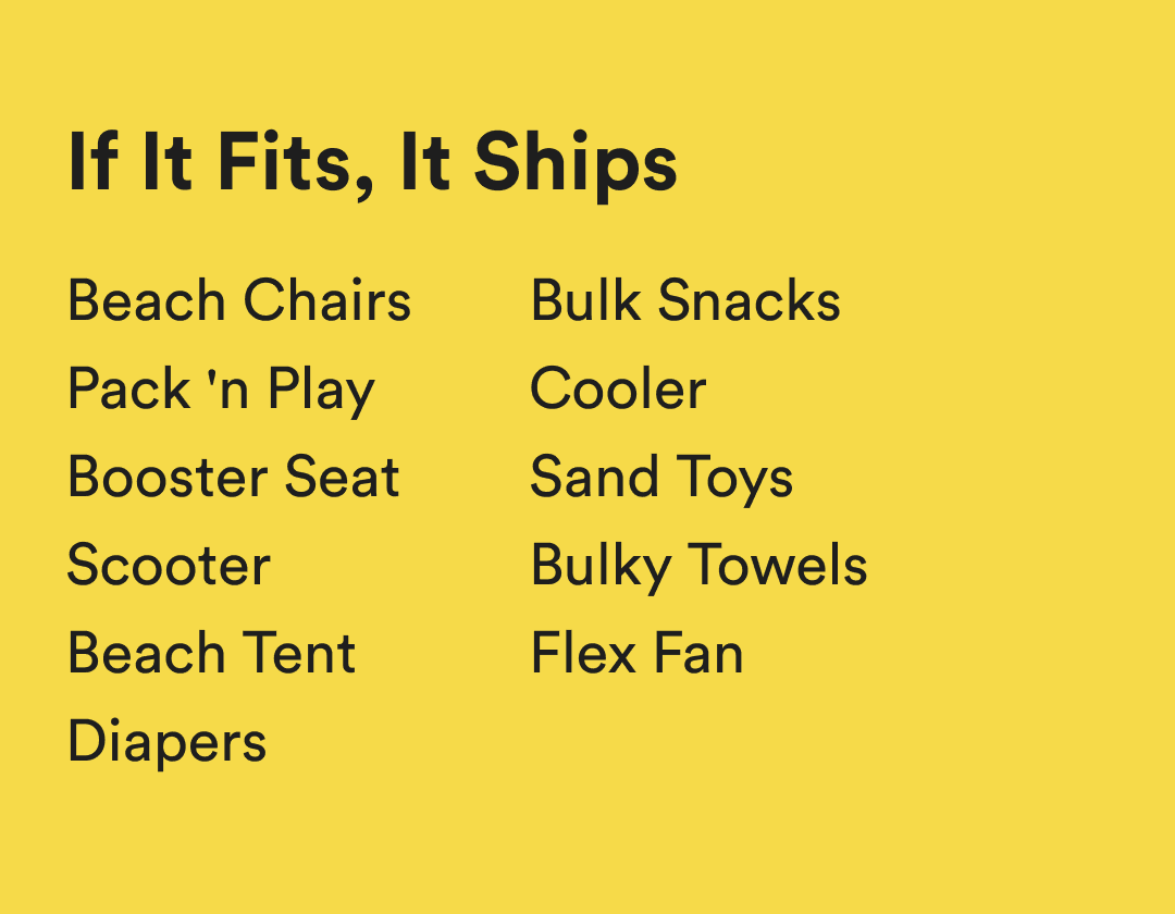 if it fits, it ships