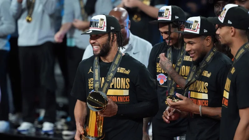 Knicksโ NBA Cup title showcases upside of new role for Jalen Brunson