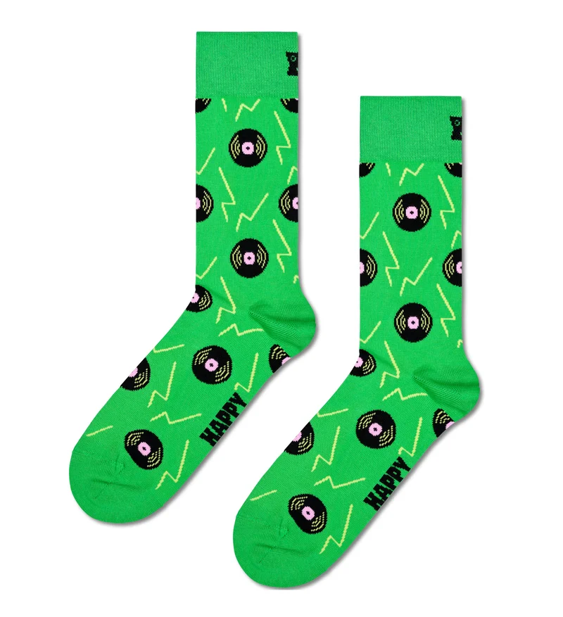 Vinyl Green Sock
