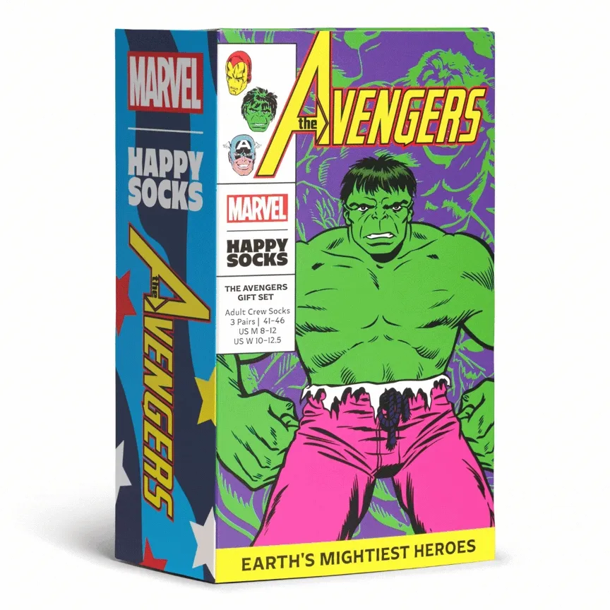 MARVEL™ Avengers 3-Pack Socks Gift Set