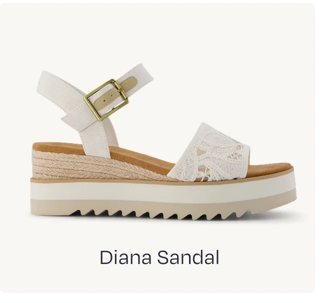 Diana Wedge Sandal