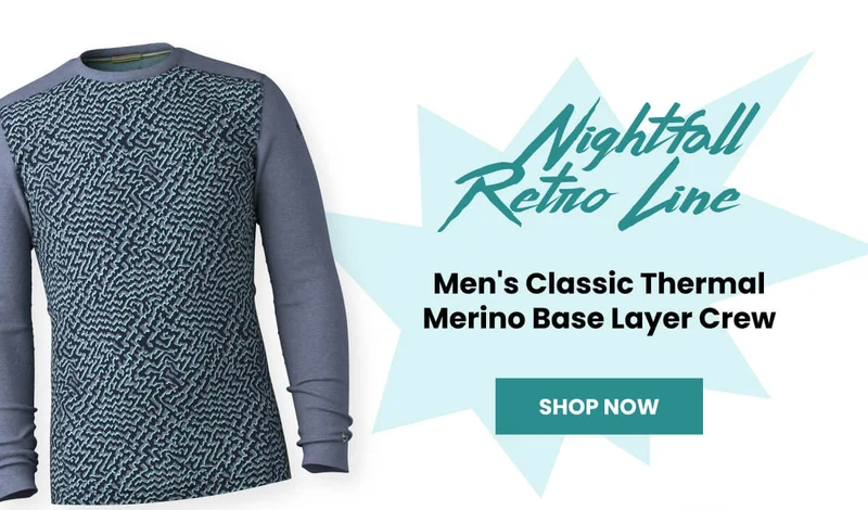 Men's Classic Thermal Merino Base Layer Crew