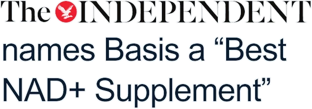 The INDEPENDENT names Basis a "Best NAD+ Supplement"