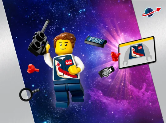 Build your own LEGO® astronaut