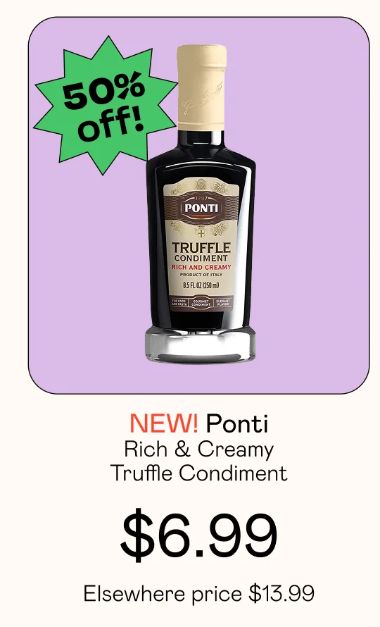 Rich & Creamy Truffle Condiment