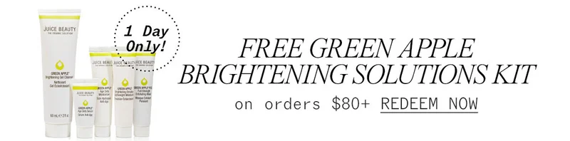Free Brightening Solutions Kit with $80 Purchase