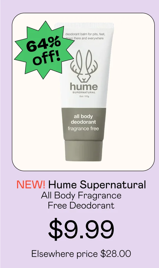 All Body Fragrance Free Deodorant
