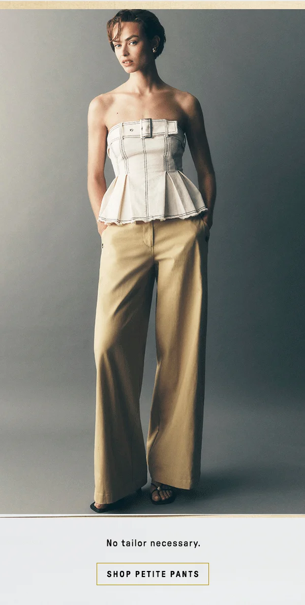 no tailor necessary, shop petite pants