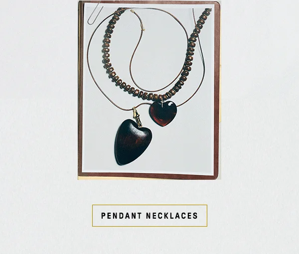 pendant necklaces