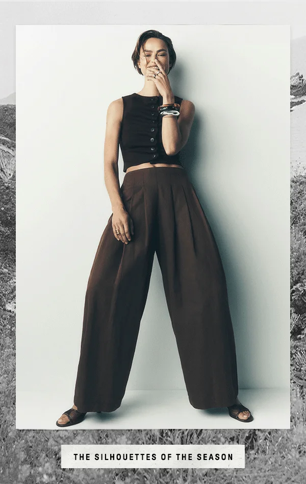 the silhouette of the season