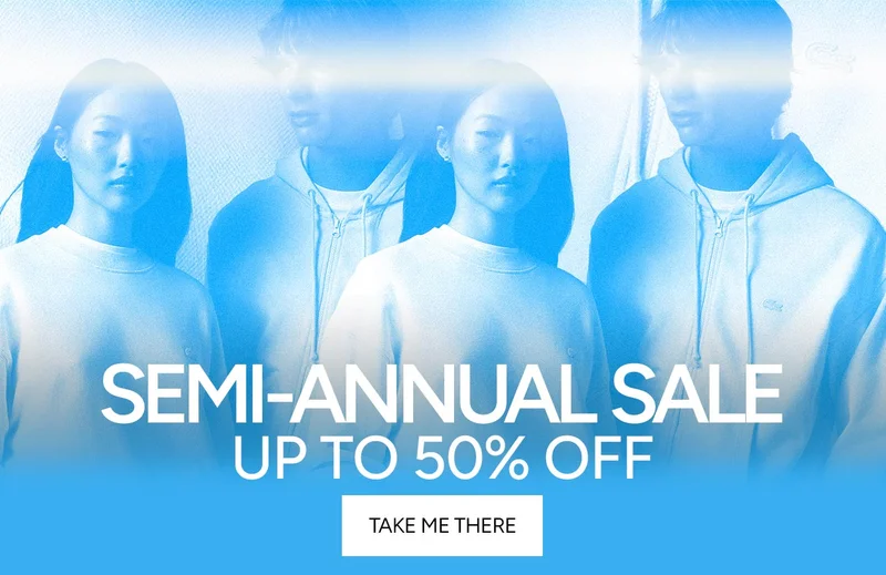 SEMI-ANNUAL SALE, Up to 50% Off