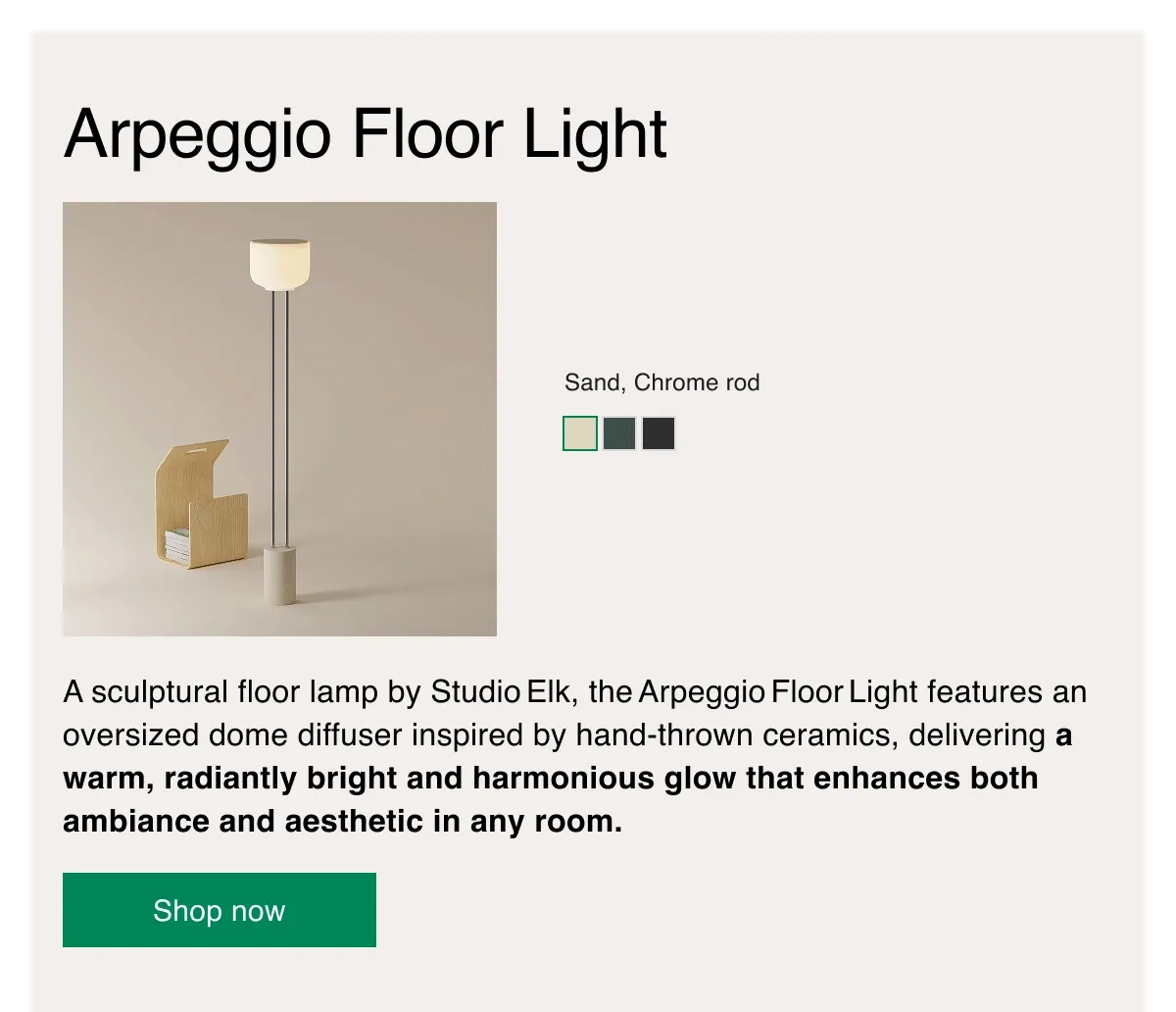 Arpeggio Floor Light