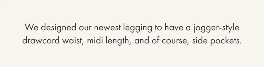 Shop Leggings Collection