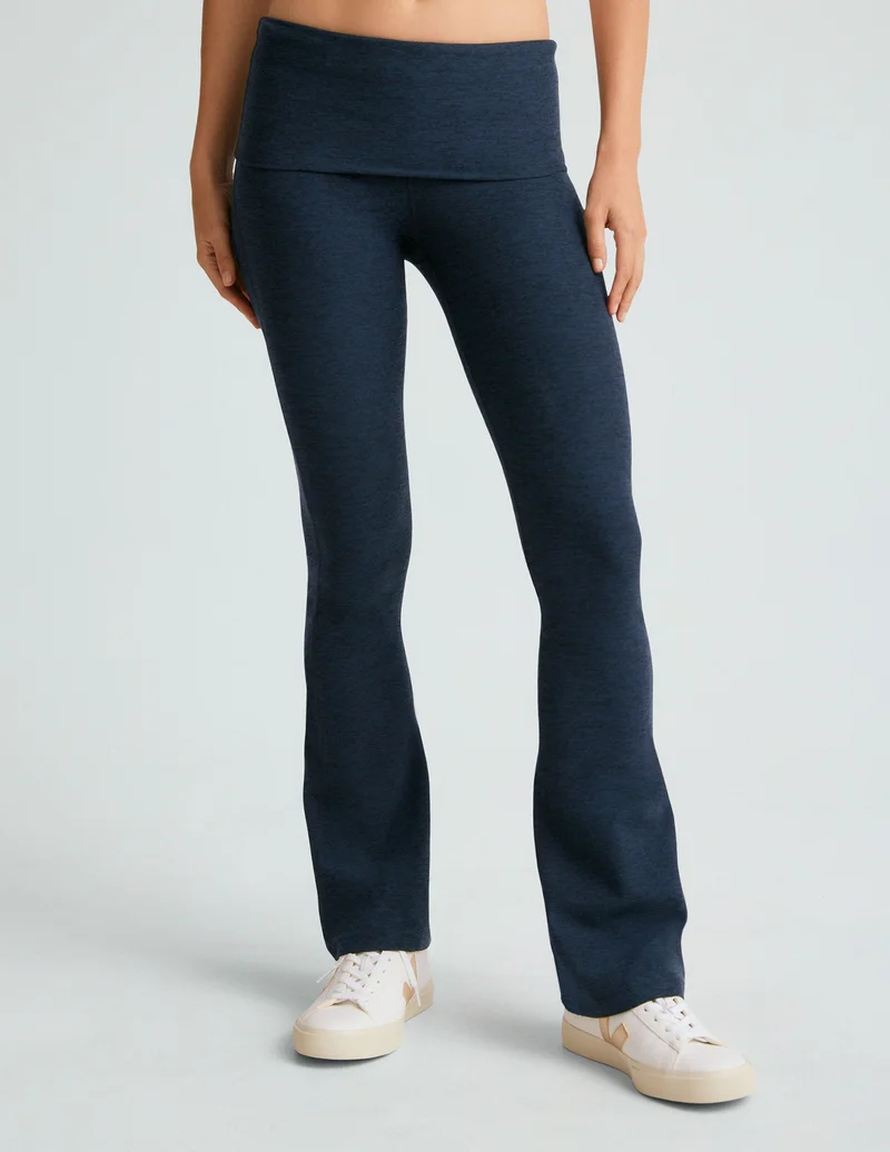 Image of Spacedye Foldover Bootcut Pant