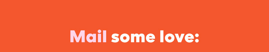 Mail some love: