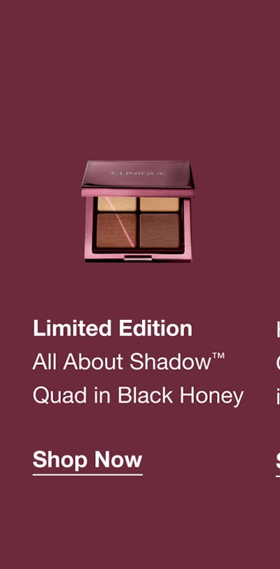 Limited Edition All About Shadow™ Quad in Black Honey | Shop Now