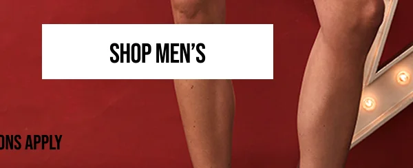 Up to 50% off shop Men's