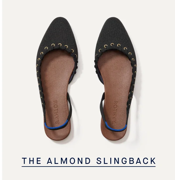 THE ALMOND SLINGBACK THE ALMOND SLINGBACK