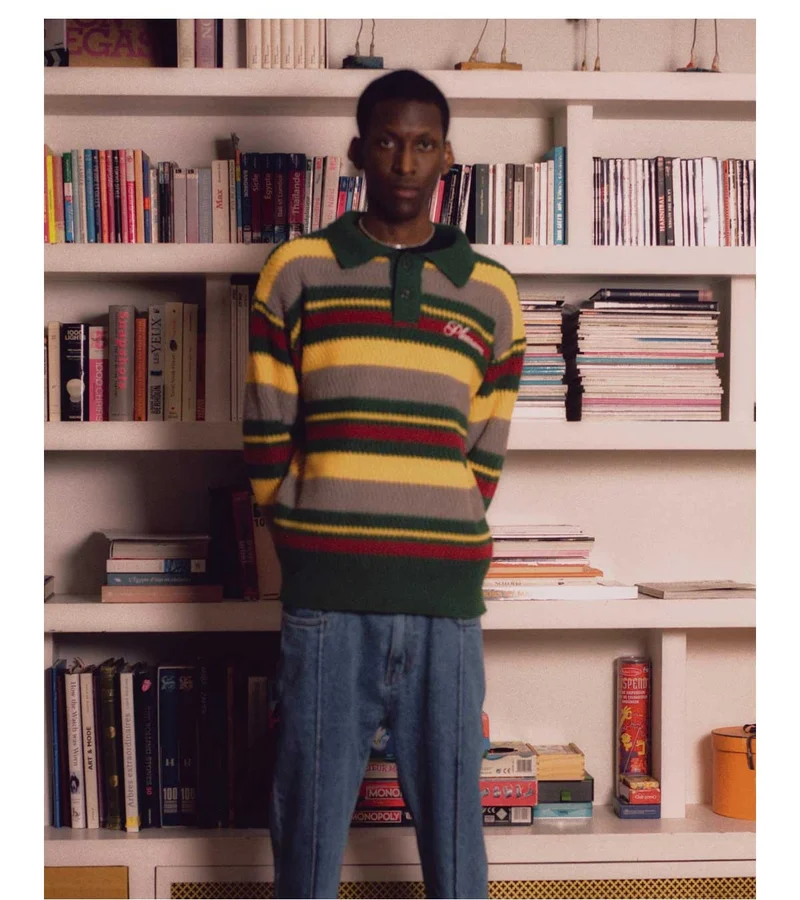 COOPER POLO SWEATER