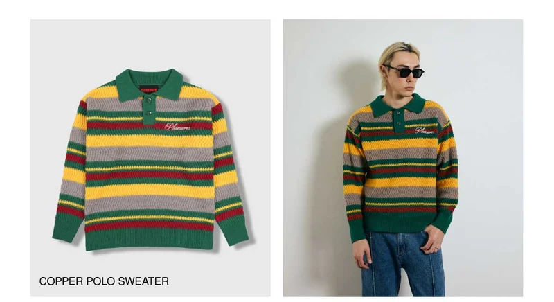 COOPER POLO SWEATER