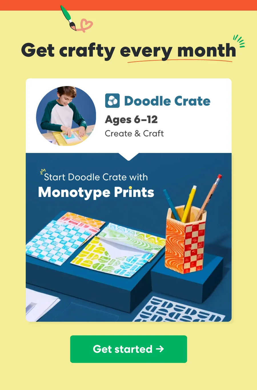 Get crafty every month Get crafty every month