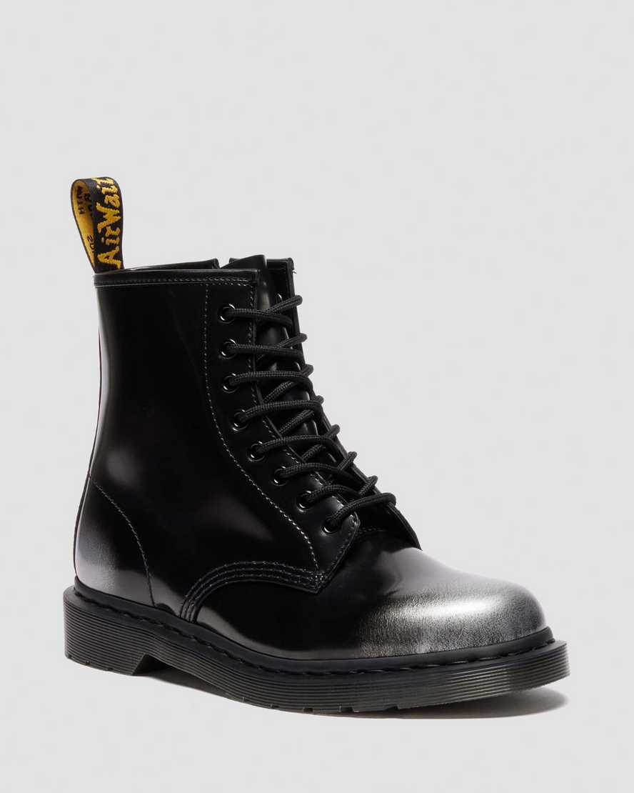 Image of 1460 Zip Arcadia Rub Off Leather Boots