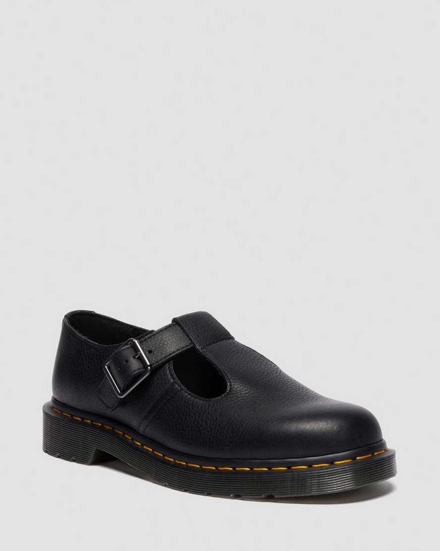 Image of Polley Ambassador Leather Mary Jane Shoes