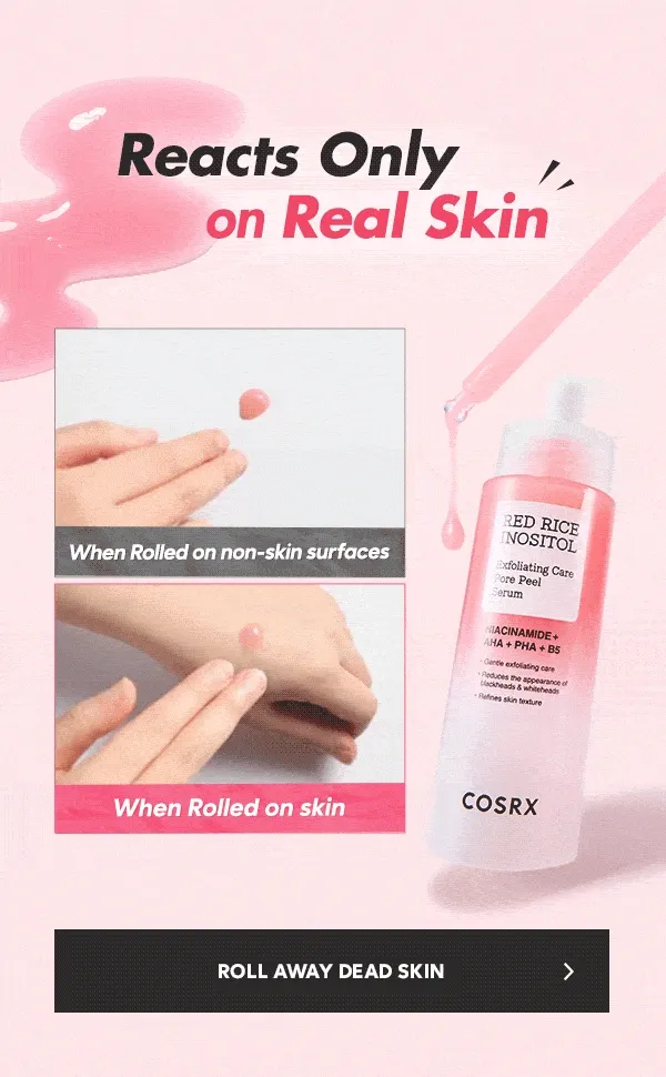 Reacts Only on Real Skin